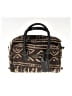 Ricardo Graphic Polka Dots Brown Satchel One size - photo 3