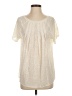 OGL Ivory Short Sleeve Blouse Size S - photo 1