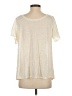 OGL Ivory Short Sleeve Blouse Size S - photo 2