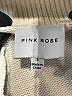 Pink Rose Stripes Ivory Pullover Sweater Size L - photo 7