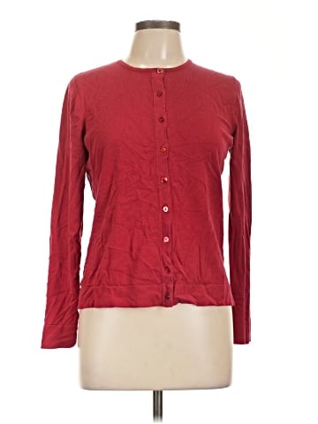 August Silk Cardigan (view 1)