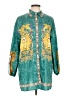 Unbranded Paisley Teal Long Sleeve Blouse Size M - photo 1