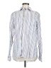 Assorted Brands Stripes White Long Sleeve Button-Down Shirt One size - photo 1
