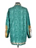 Unbranded Paisley Teal Long Sleeve Blouse Size M - photo 2