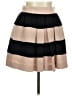 BCBGeneration Color Block Tan Casual Skirt Size 8 - photo 1