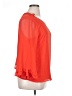 Gilli 100% Polyester Orange 3/4 Sleeve Blouse Size XL - photo 4