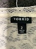 Torrid Ivory Sleeveless Blouse Size 2X Plus (2) - photo 6