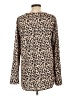Hount Animal Print Tan Lounge shirt Size L - photo 2
