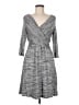 Amadi Tweed Gray Casual Dress Size M - photo 1