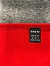 Shein Solid Red One Piece Swimsuit Size 6 - photo 3