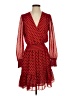 MICHAEL Michael Kors 100% Polyester Polka Dots Red Cocktail Dress Size S - photo 1