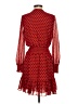 MICHAEL Michael Kors 100% Polyester Polka Dots Red Cocktail Dress Size S - photo 2