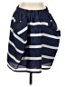 BCBGeneration 100% Polyester Stripes Blue Casual Skirt Size S - photo 1