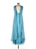 Mac Duggal 100% Polyester Blue Cocktail Dress Size 14 - photo 2