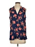 Vince Camuto 100% Polyester Blue Sleeveless Blouse Size S - photo 1
