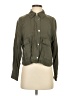 OAT 100% Lyocell Green 3/4 Sleeve Button-Down Shirt Size XS - photo 1