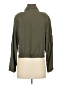 OAT 100% Lyocell Green 3/4 Sleeve Button-Down Shirt Size XS - photo 2