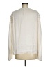 Current Air 100% Polyester Ivory Long Sleeve Blouse Size M - photo 2