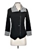Isle By Melis Kozan Stripes Black Blazer Size XS - photo 1