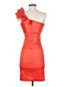 Snap Orange Cocktail Dress Size 3 - photo 2
