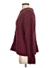 J.Crew 100% Cotton Burgundy Pullover Sweater Size S - photo 5
