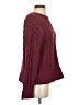 J.Crew 100% Cotton Burgundy Pullover Sweater Size S - photo 4