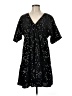 Wishlist 100% Polyester Stars Black Cocktail Dress Size Med - Lg - photo 1
