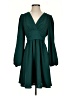 Shein 100% Polyester Solid Green Cocktail Dress Size S - photo 1