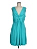 Unbranded Solid Teal Casual Dress Size M (estimated) - photo 1
