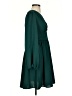Shein 100% Polyester Solid Green Cocktail Dress Size S - photo 4