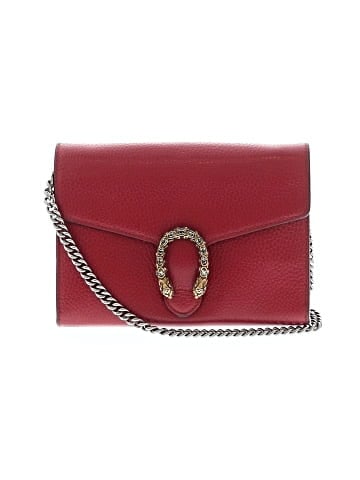 Gucci Leather Crossbody Bag - front