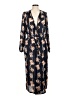 RODEBJER 100% Viscose Print Black Blue Casual Dress Size Sm - photo 1
