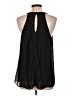 Doe & Rae 100% Polyester Black Sleeveless Blouse Size L - photo 2