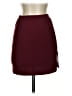 Shein Solid Burgundy Casual Skirt Size 2 - photo 1