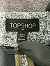 Topshop 100% Polyester Gray Coat Size XS - photo 6