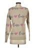 T.J. Maxx Hearts Tan Pullover Sweater Size S (estimated) - photo 2