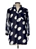 Xtaren Polka Dots Blue 3/4 Sleeve Blouse Size L (estimated) - photo 1