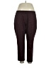 Susan Graver Chevron-herringbone Burgundy Casual Pants Size XL (petite) - photo 1