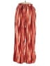 Assorted Brands 100% Rayon Stripes Red Casual Pants Size S - photo 1