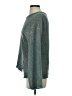 Mystree Chevron-herringbone Teal Pullover Sweater Size S - photo 5