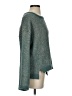 Mystree Chevron-herringbone Teal Pullover Sweater Size S - photo 4