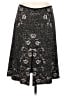DKNY Paisley Black Formal Skirt Size 6 - photo 1