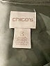 Chico's Green Long Sleeve Blouse Size XL (3) - photo 7