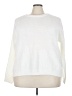 Evri White Pullover Sweater Size 3X - photo 1