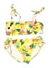 Kanu Surf 100% Polyester Floral Yellow Two Piece Swimsuit Size 14 - photo 1