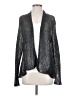 Eileen Fisher Metallic Silver Cardigan Size S - photo 1