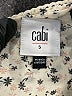 CAbi 100% Polyester Ivory Sleeveless Blouse Size S - photo 7