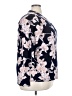 SJS Floral Blue 3/4 Sleeve Blouse Size 3X - photo 4