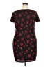 Worthington Graphic Red Casual Dress Size XXL - photo 2