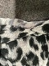 Unbranded Animal Print Silver Long Sleeve Blouse Size XL (estimated) - photo 7